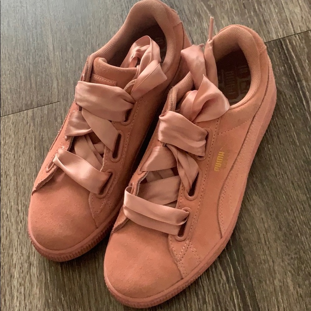 Puma suede shoes